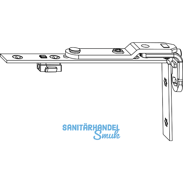 MACO Drehband oben AS/PVC Winkelbandausf�hrung 120 kg Tricoat-Evo (236299)