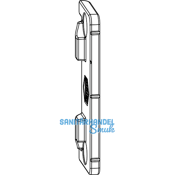 MACO Anpressverschluss verdeckt Rahmenteil Eurofalz FT24 13V Tricoat-Evo