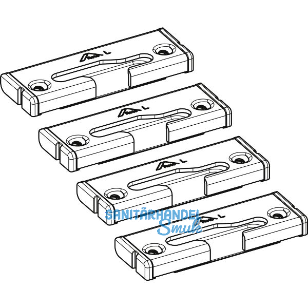 ROTO Patio Alversa Spaltl�ftungsschlie�st�ck-Set Holz Eurofalz 30 mm 13V links