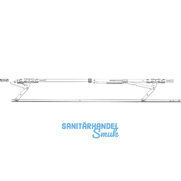 ROTO Patio Alversa Gleitscheren-Set Parallelschiebe SL FFB 1251-1650 mm links