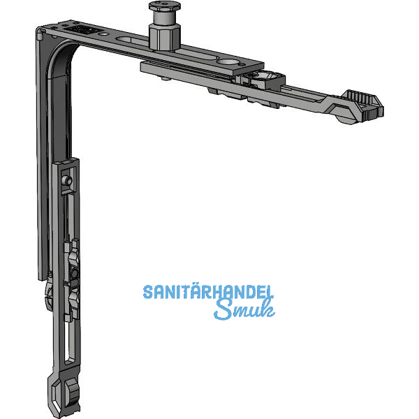 WINKHAUS Eckumlenkung E1.N.BS16 verl�ngerter Bolzen Falzluft 10-12 mm silber