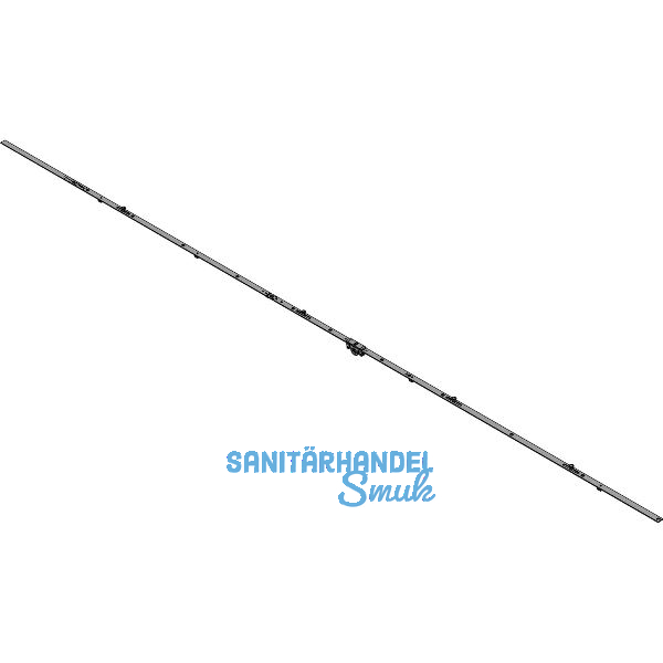 WINKHAUS Getriebe konstant GAK.2450-4, DM 15,5 mm, FFH 2200-2450 mm, silber