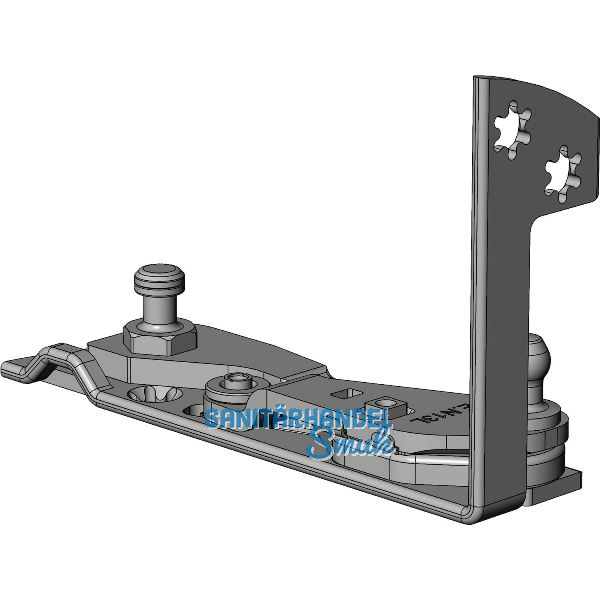 WINKHAUS Ecklager EL.H.IF-N.24-13.LS Eurofalz 24 mm 13V silber links