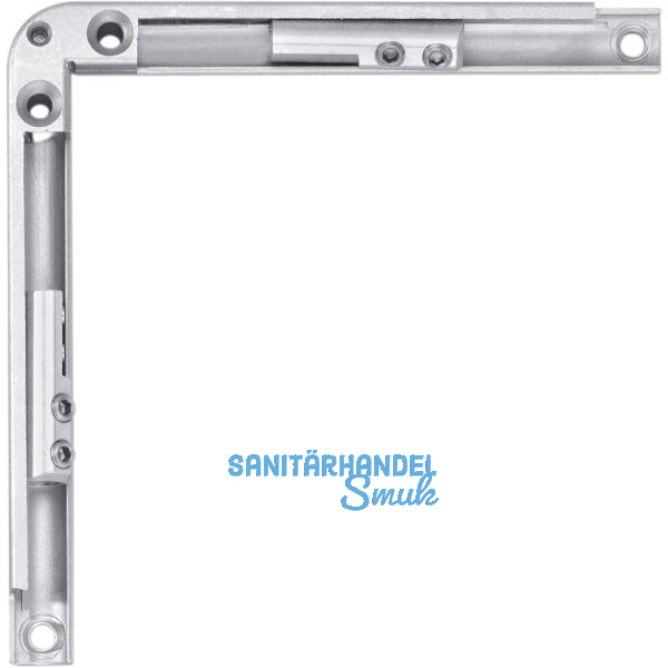 GEZE OL90N/OL95 Eckumlenkung starr, 90 Grad, Stahl verzinkt