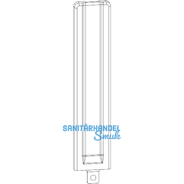 MACO Abdeckung lang Ecklager DT160 graphitschwarz RAL 9011 (371730)