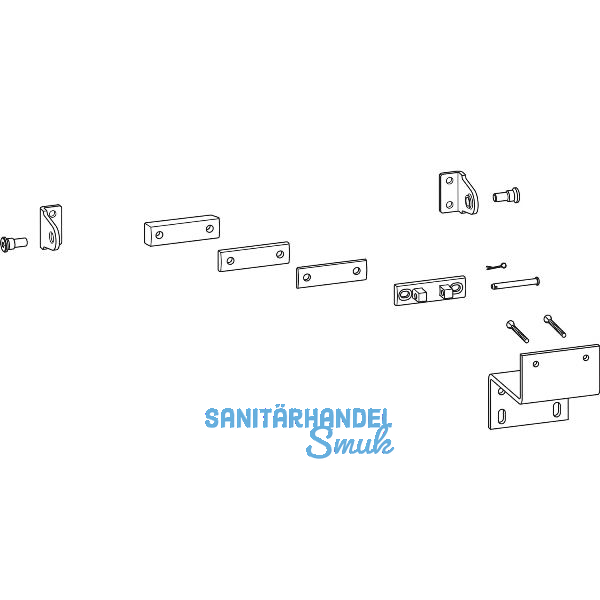 HAUTAU Kipp-/Dreh-/Klapp-Konsole SKA/EKA Rahmenmontage wei� RAL 9016