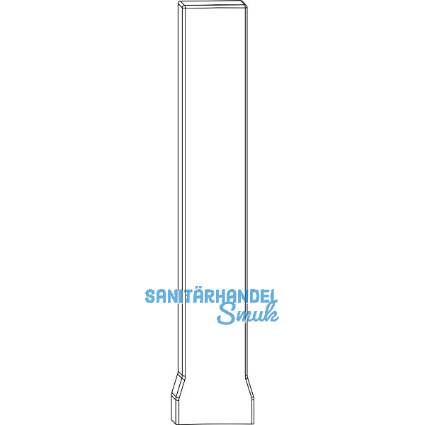 ROTO NX Abdeckkappe Ecklager P Lasche PVC R06.2M tiefschwarz matt