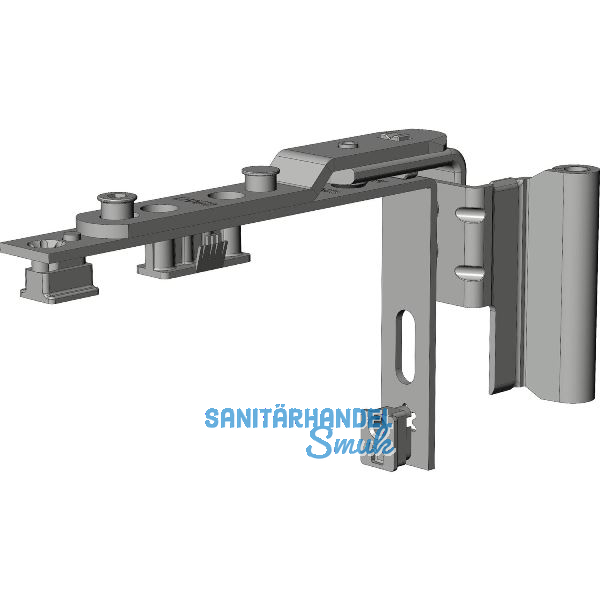 WINKHAUS Drehlager DL.C.ET.20-13.RS.WS mit Drehhemmung 130 kg wei� rechts