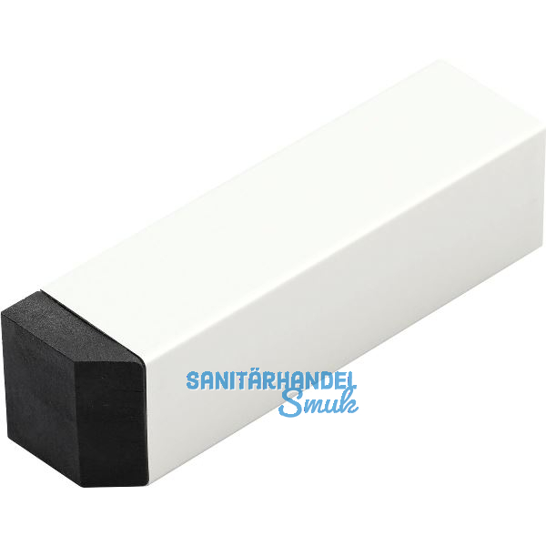 GEZE Zusatz-Endabdeckung OL 320, Aluminium wei�/Kunststoff schwarz