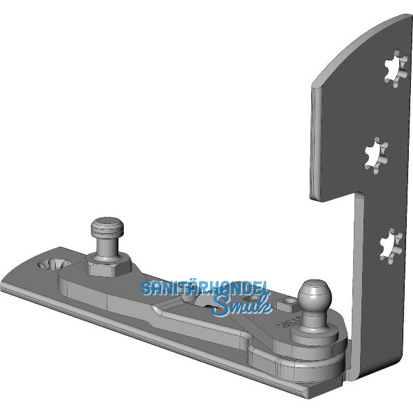 WINKHAUS Ecklager EL.H.IF-N.29-13-12.RS Eurofalz 29 mm 13V silber rechts