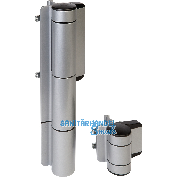 Selbstschlie�endes Torband/T�rband Mammoth 180, Aluminium silber eloxiert