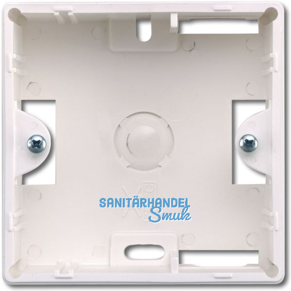 GEZE Aufputzgeh�use AS 500 f�r L�ftertaster/L�fterschalter, Kunststoff wei�