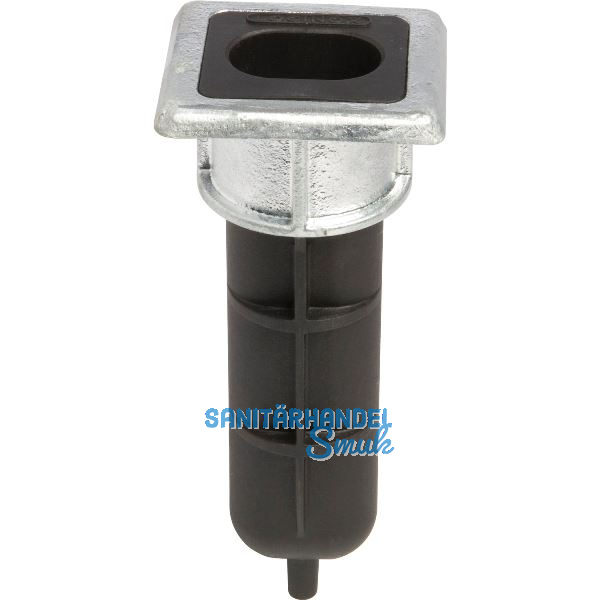 Bodenanschlag f�r Stangenriegel, 70 x 65 x 6 mm, H�he 166,5 mm