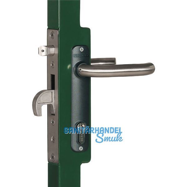 Rohrrahmenschloss H-Metall-WB f�r Einschwei�kasten, DM 35, PZ 92,eckig,Edelstahl