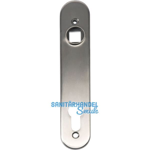 Langschild 3020-HYB-A2 f�r Rohrrahmenschl�sser, 185 x 35 x 6 mm, Edelstahl