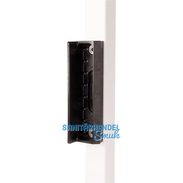 Schie�blech/Toranschlag SMKLQF2 aus Polyamid, f�r Vierkantrohr,universal,RAL9005