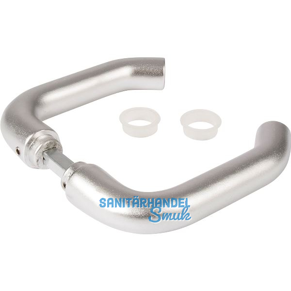 Dr�ckerpaar 3006D, Vierkant 8 mm, Stiftl�nge 60 mm, Aluminium silberf�rbig