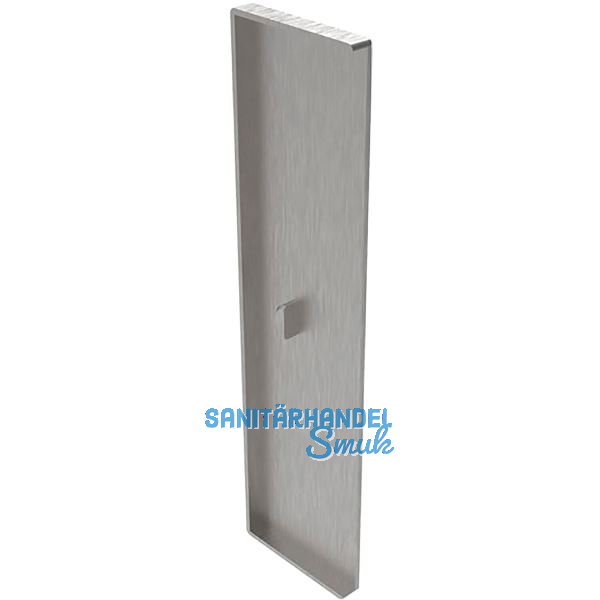 ECONOMY Endkappe f�r Bodenprofil h-Form 0011,zur vorgesetzten Montage,silber