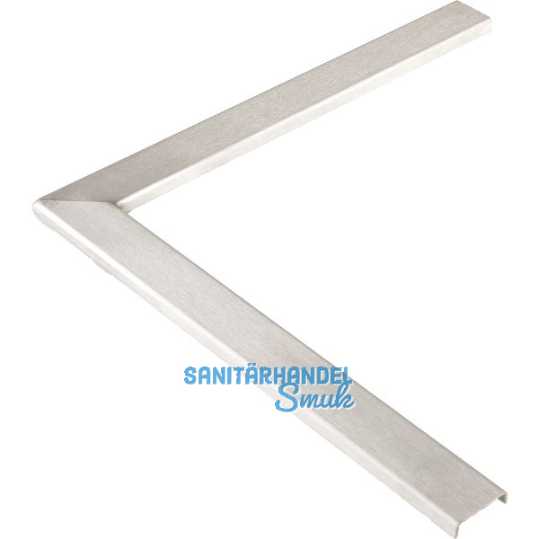 ECONOMY Verbinder f�r Kantenschutzprofil, L=200x200mm,Glas 20-21,52 mm,Edelstahl