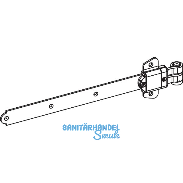 MACO RUSTICO Ladenlangband MMV Kr�pfung fix -5 mm Austragung 16-24 mm schwarz