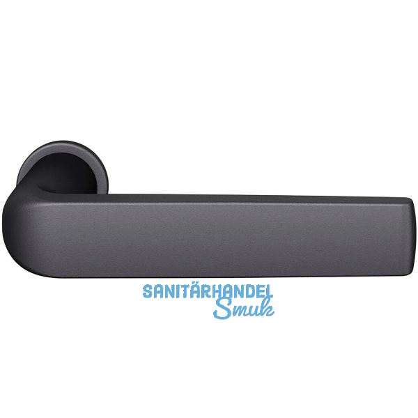 FSB Steckgriff 15 1267 auf Mini-Rosette, T�rst�rke 49-58 mm, Aluminium schwarz