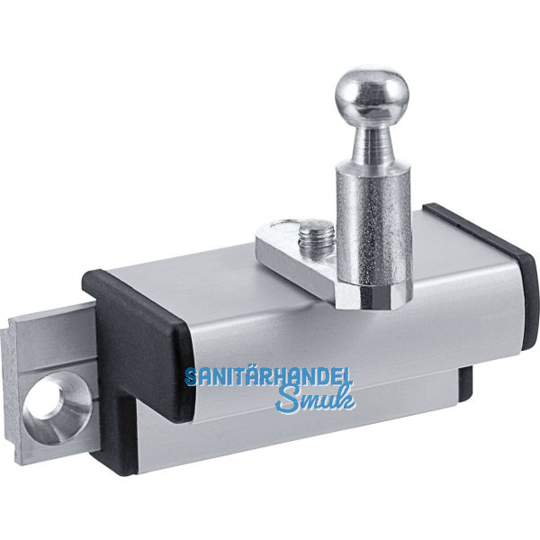 GEZE OL90N/OL95 Fl�gelbock Standard f�r Holzfenster Euronut, Alu silber eloxiert