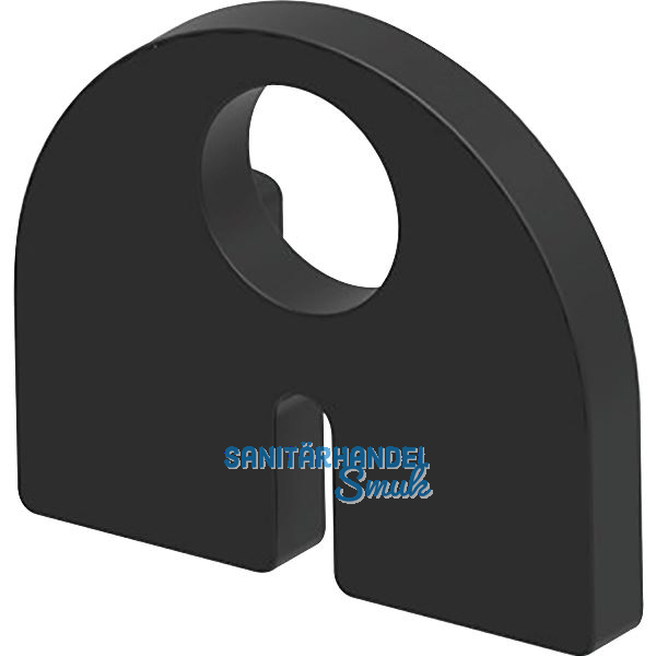 ECONOMY Einlage zu Glasklemmbeschlag Modell 20 f�r 6 mm Glas, Gummi