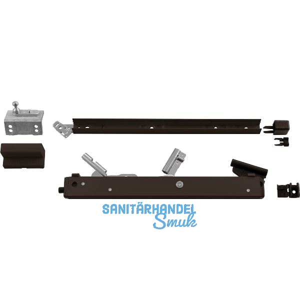 HAUTAU FL190 �ffnerschere-Set Ausf�hrung E, Aluminium mittelbronze eloxiert