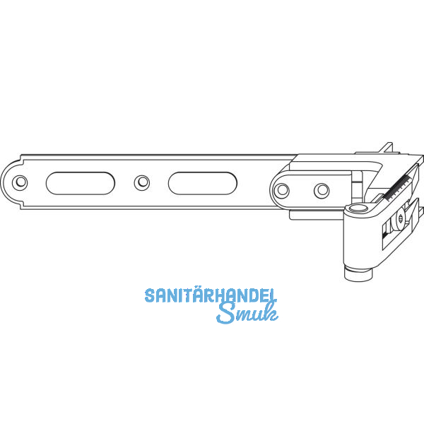 MACO RUSTICO Ladenlangband BLR gekr�pft Gr.1 L=200, verstellbar, schwarz (56990)