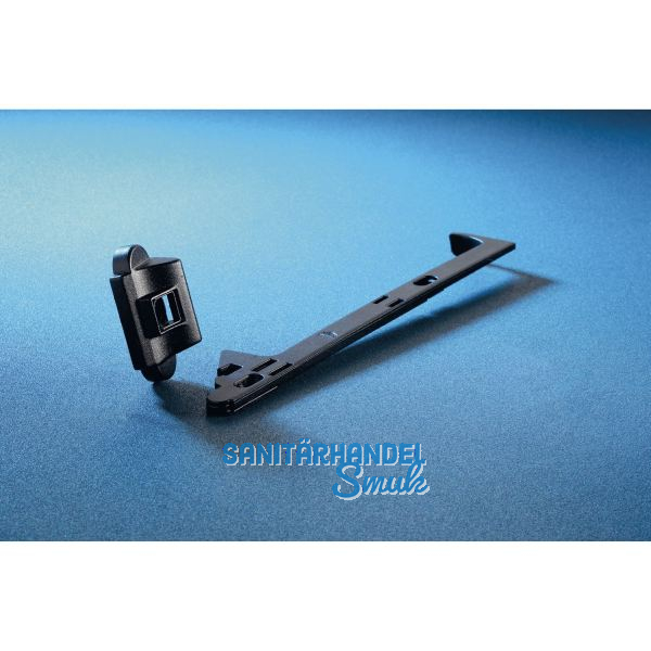 MACO RUSTICO Komfort-Ladenhalter f�r Fenster selbstarretierend, links, schwarz