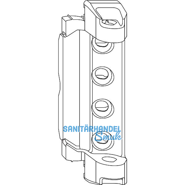 MACO Scherenlager DT130 4/15 mm 130 kg silber (202545)