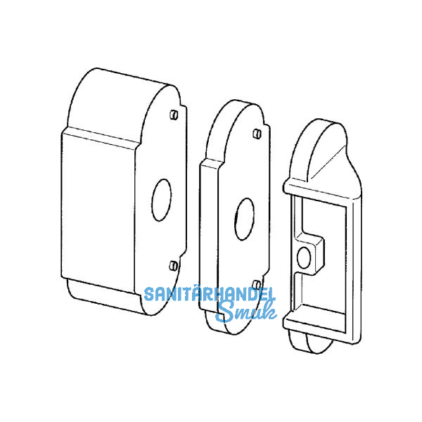 MACO RUSTICO Unterlage f�r Komfort-Ladenhalter, St�rke 20 mm, schwarz (40377)