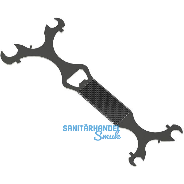 Montageschl�ssel zu Glaspunkthalter, Edelstahl matt V2A