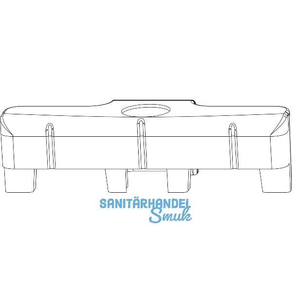 MACO Schlie�teil HG PVC 12/20-13, KBE/K�MMERLING/TROCAL 76, silber (364184)
