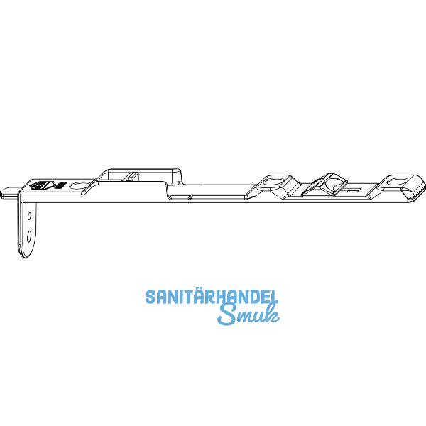 MACO MM Kantriegel oben, Euronut, L=162 mm, silber (213922)