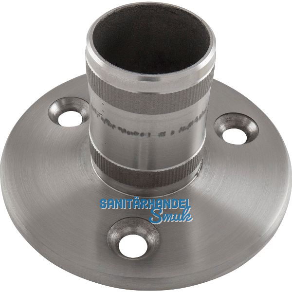 ECONOMY Flansch innen f�r Rohr � 42,4 x 2,0 mm,Edelstahl geschliffen V2A