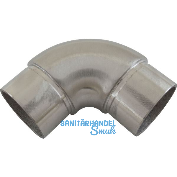ECONOMY Rundbogen 90� f�r Rohr � 42,4 x 2,0 mm,Edelstahl geschliffen V2A