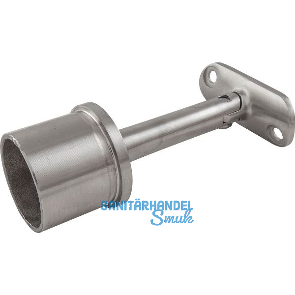 ECONOMY Rohrst�tze verstellbar, Rohr � 42,4 x 2,0 mm,Edelstahl geschliffen V2A
