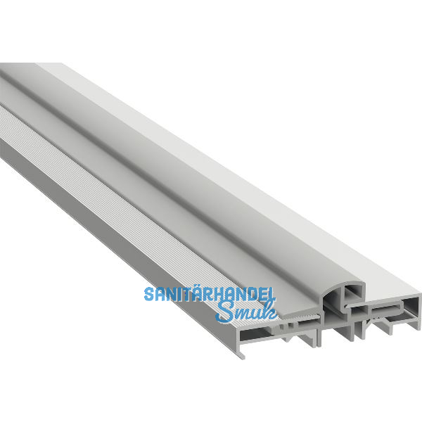 T�rschwelle TRANSIT 76 - 94, 5000 mm, H�he 24 mm, Aluminium silber eloxiert