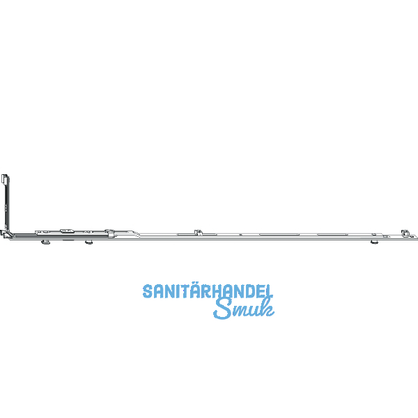MACO MM Kippverschluss einteilig 2 iS, FFB/FFH 1281-1500 mm (211938)