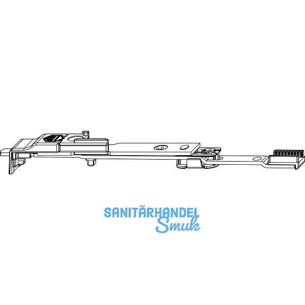 MACO MM Endverschluss Stulpfl�gelgtr. Beschlagsnut oben, Kippschwinge (211745)