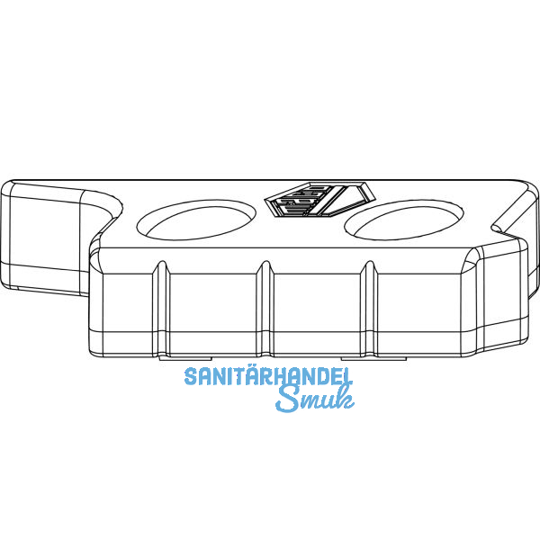 MACO MM Hebeteil Falzluft 12 mm Eurofalz 18 mm 9V silber links (356299)