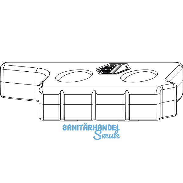 MACO MM Hebeteil Falzluft 12 mm Eurofalz 20 mm 9V silber links (356327)