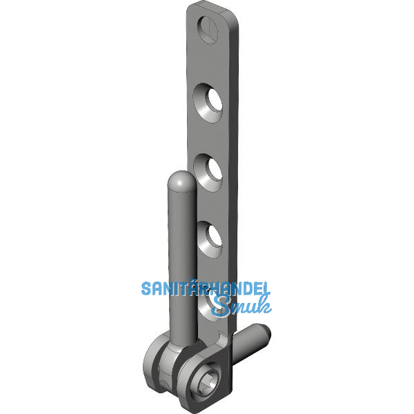 WINKHAUS Ecklager EL.K.6-3-16.F9, symmetrisch, 100 kg, titanf�rbig