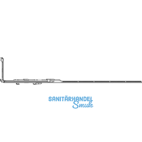 MACO MM Eckumlenkung f�r Rundbogenfenster, 1 iS (222211)