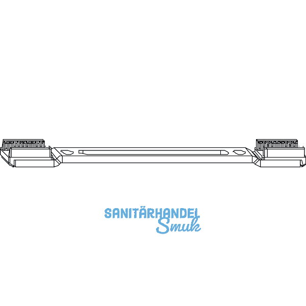 MACO MM Zahnstangenverbindung, silber (206692)