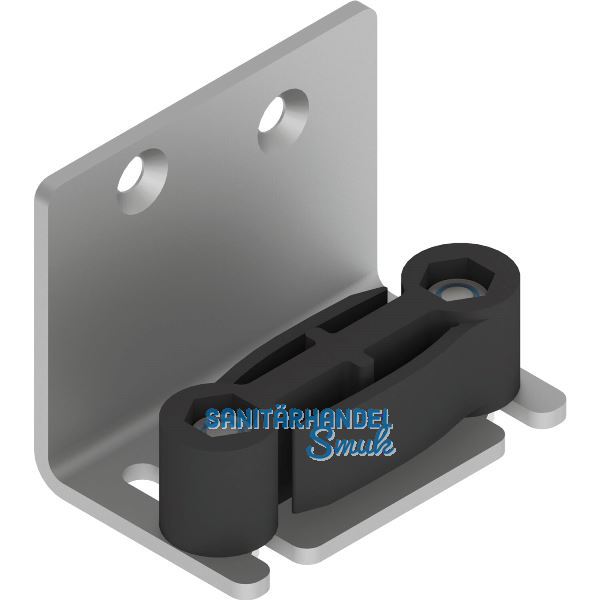 HELM 316 S Bodenf�hrung spielfrei mit Winkel 45 mm