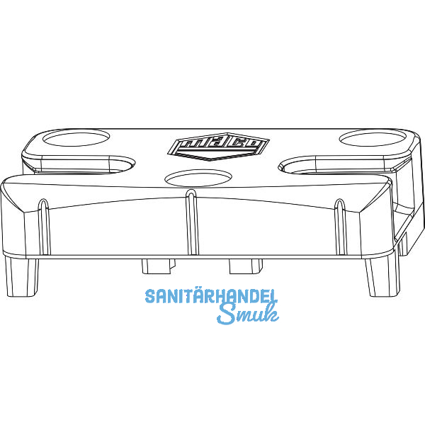 MACO Schlie�teil iS PVC 12/20- 9, ALIPLAST/RC SYSTEM/SEPALUMIC, silber (96144)