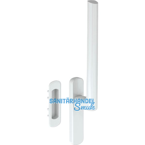 MACO HS Griffgarnitur 12, innen, TS 56-68 mm, Alu wei� beschichtet (103634)