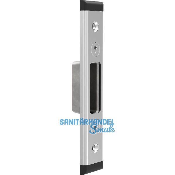 Schlie�platte f�r Mehrfachverriegelungen, Secury 1-flg. mit Endst�cke, Edelstahl